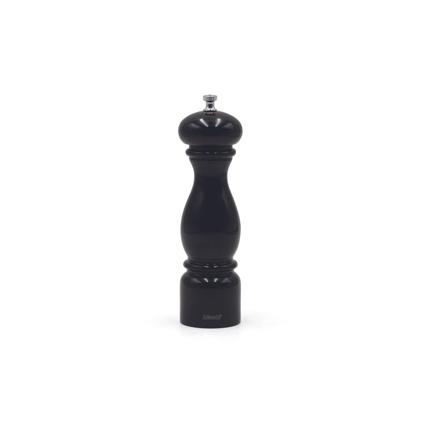 FIRENZE PEPPER MILL BLACK GLOSSY BEECH WOOD  22 CM