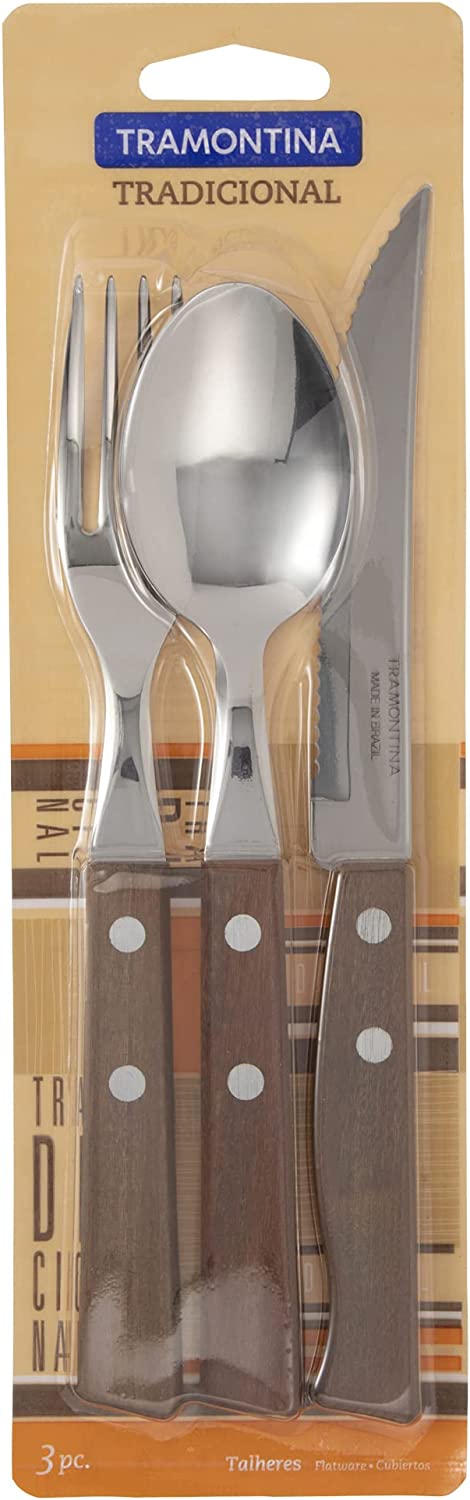 Tradicional Flatware 3Pcs Set