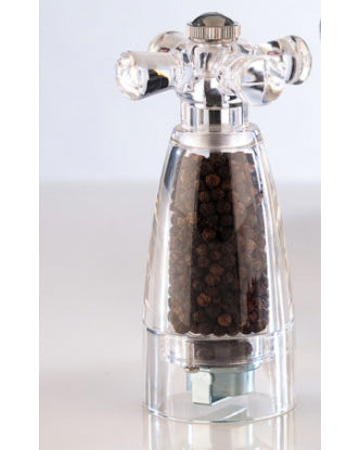 BRESCIA PEPPER MILL ACRYLIC 14.5 CM