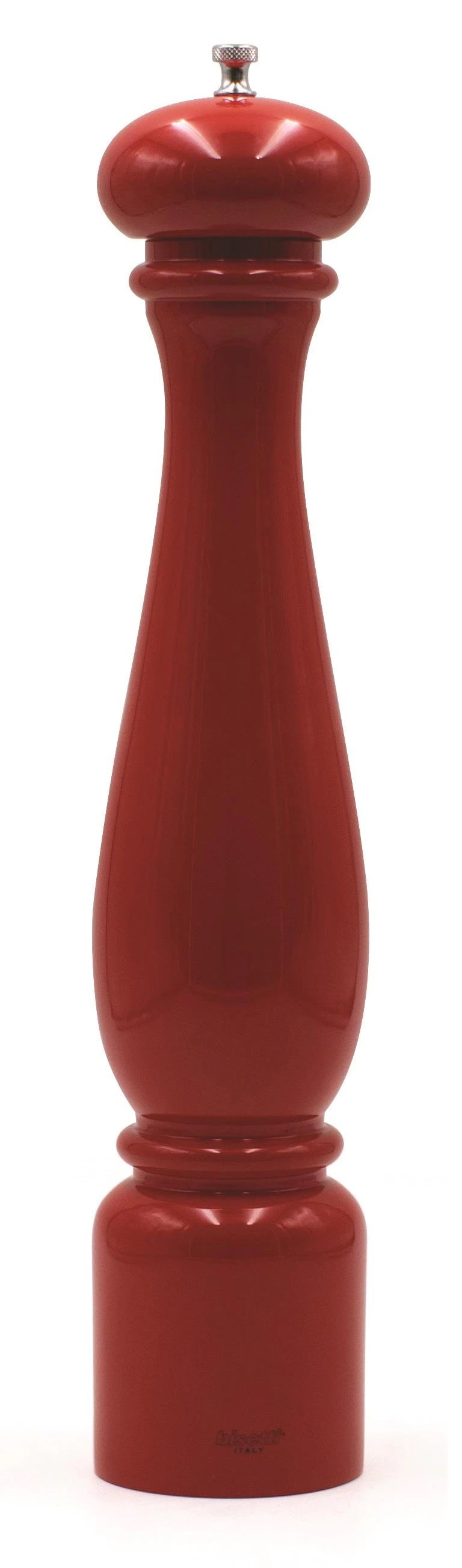 FIRENZE PEPPER MILL RED GLOSSY BEECH WOOD 32 CM