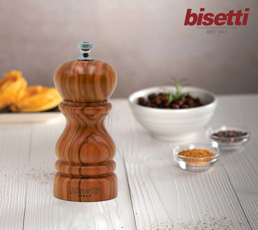 IMPERIA PEPPER MILL OLIVE WOOD 13 CM