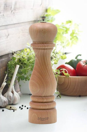 ROMA PEPPER MILL NATURAL WOOD 25 CM