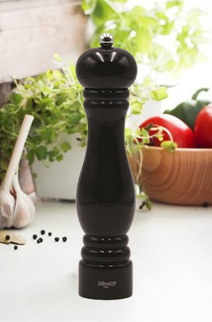 SORRENTO PEPPER  MILL BLACK 25 CM