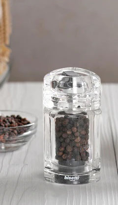 TORINO PEPPER MILL ACRYLIC 8.5 CM