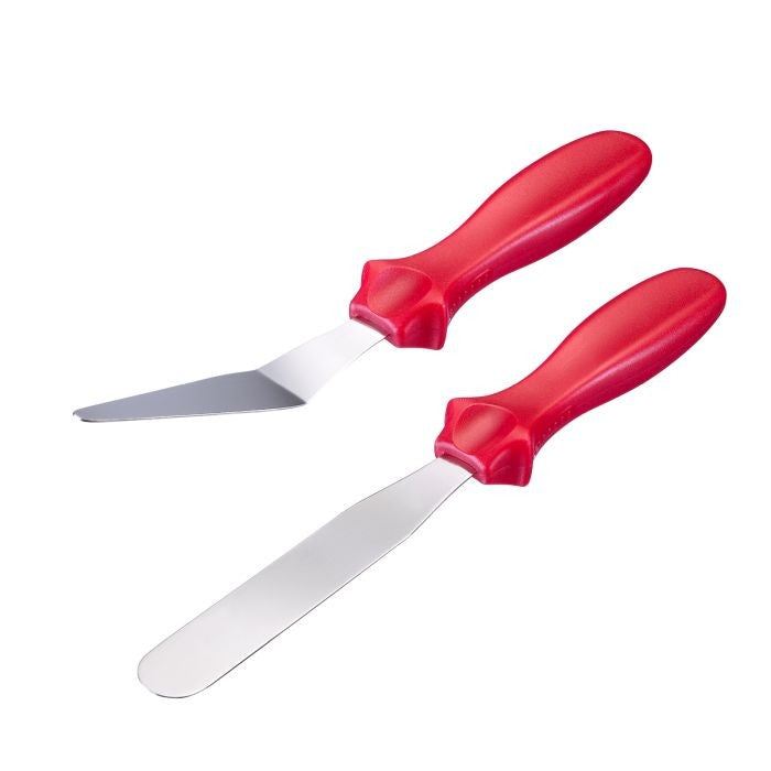 Set with 2 mini palette knives for fine patisserie