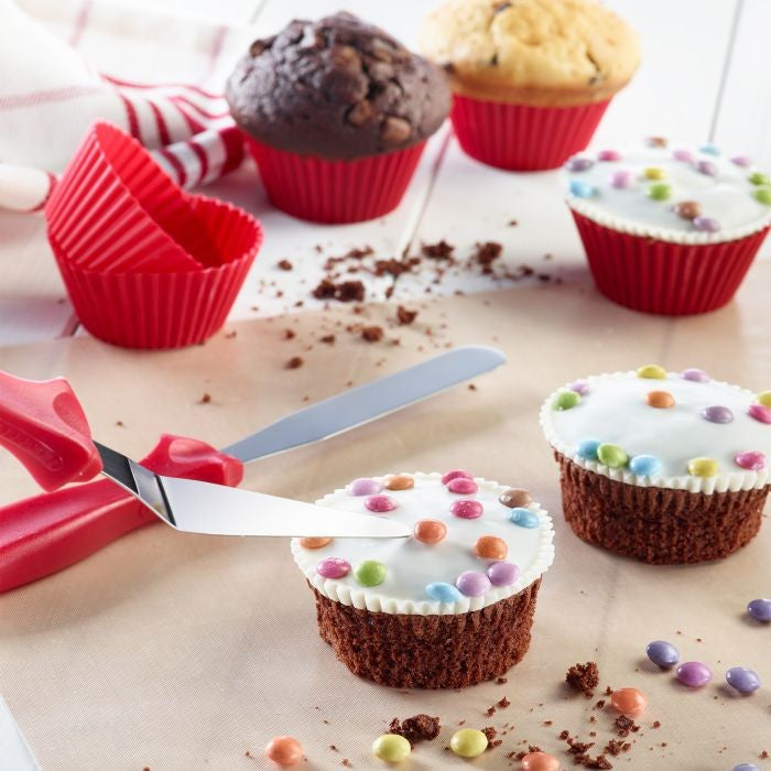 Set with 2 mini palette knives for fine patisserie