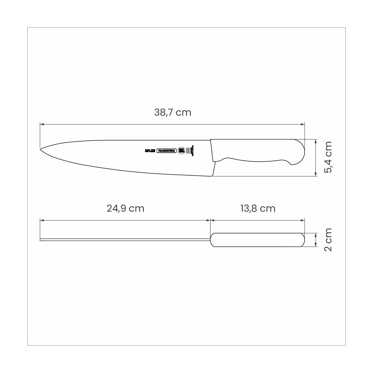 10" Regular Chef Knife